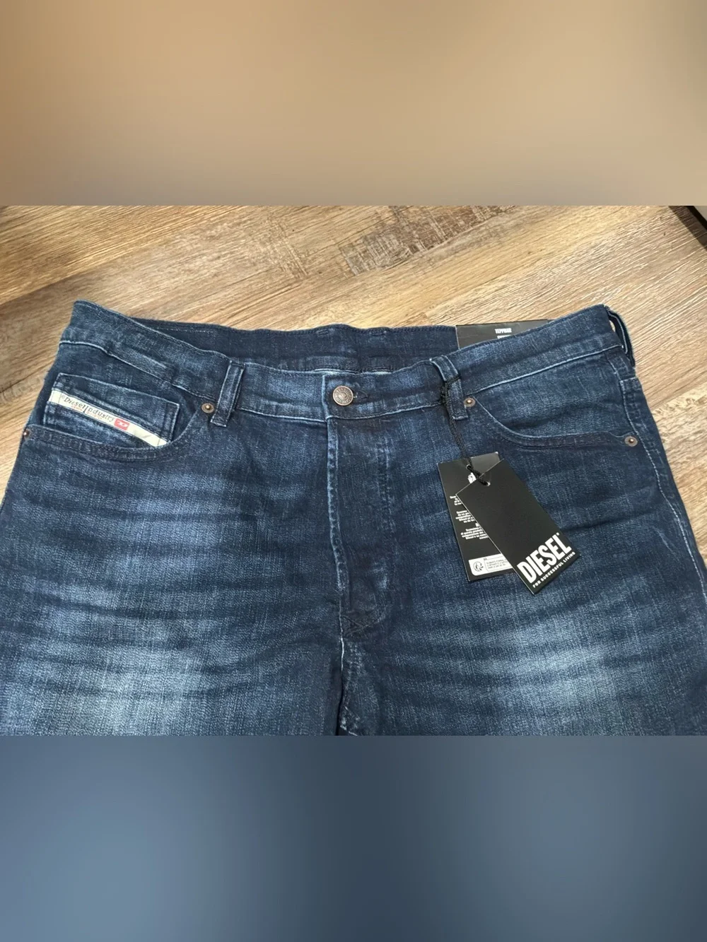 New Diesel - Mens Slim Tapered Fit Stretch Jeans - Tepphar-X Sz 36W x 32L